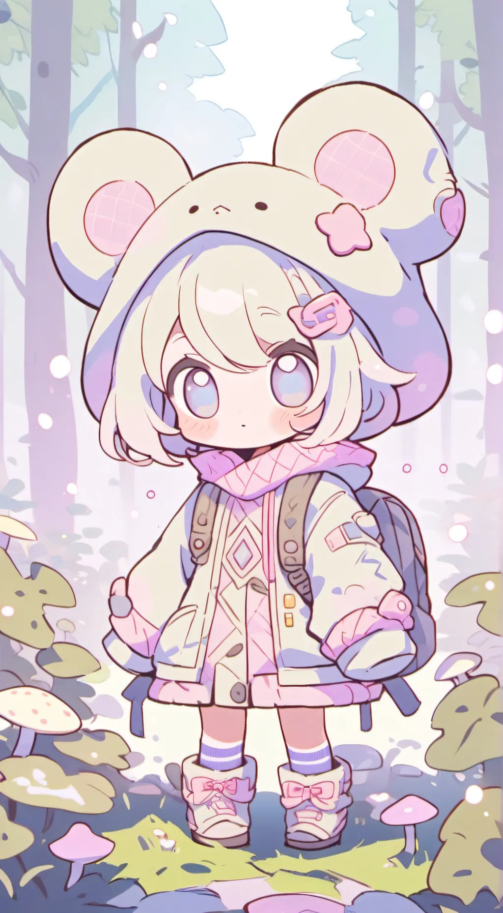 ai character: Mimi background