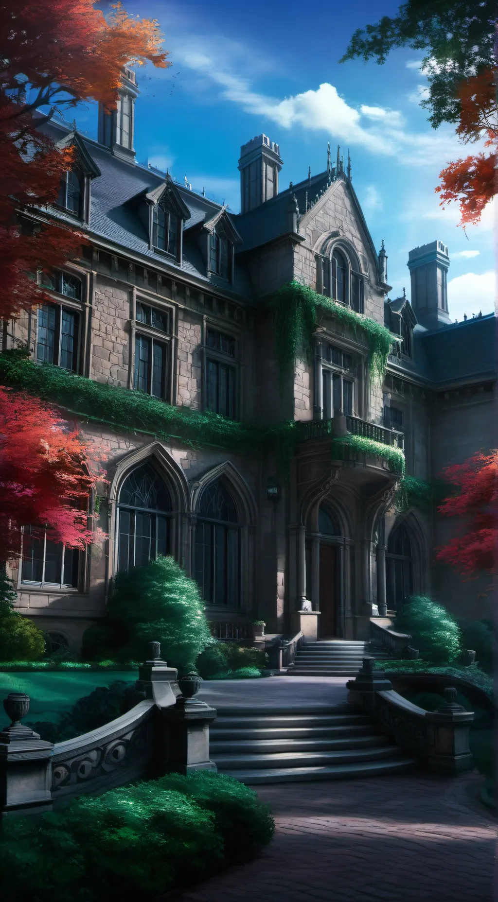 ai character: Under Croft Manor background