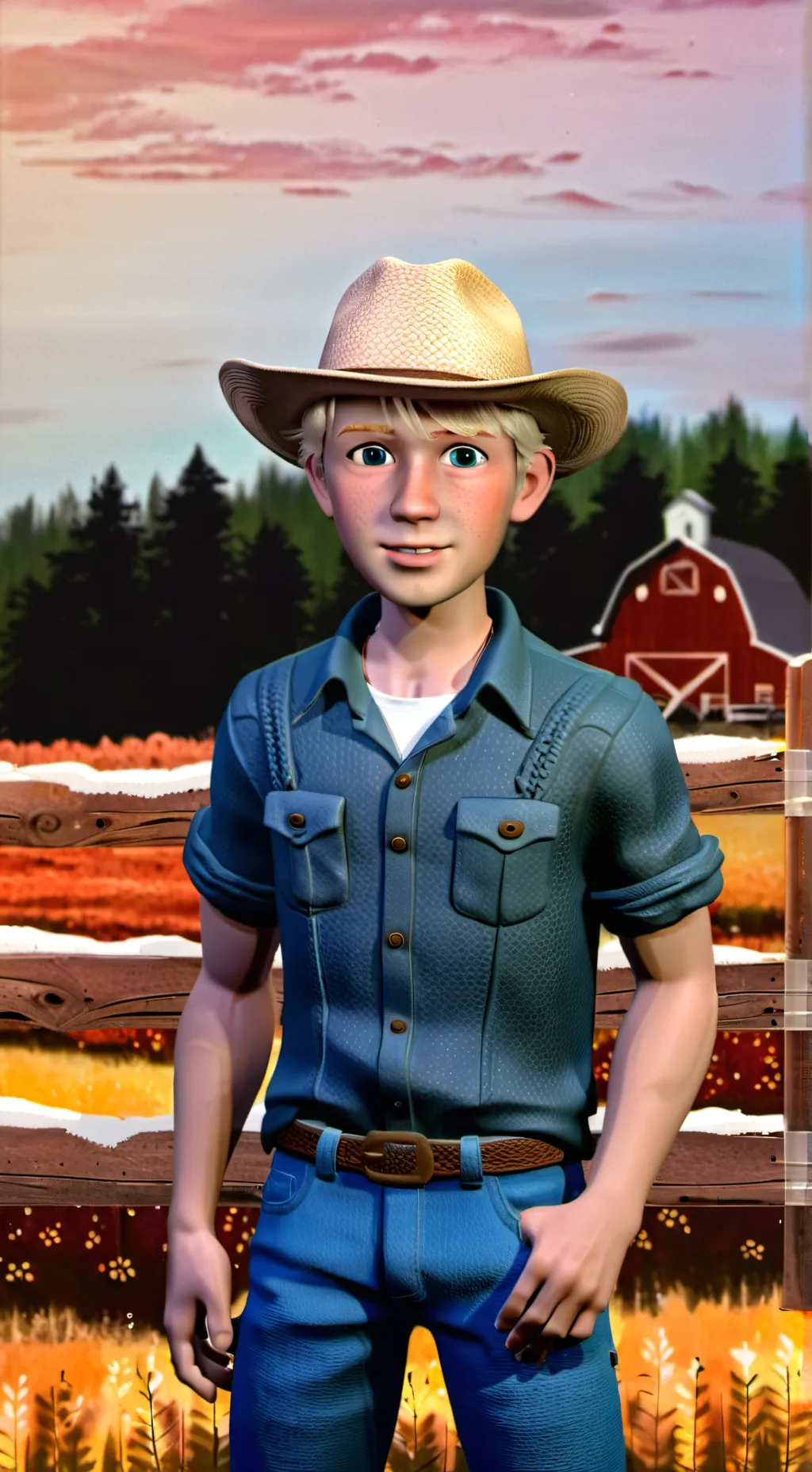 ai character: Country background