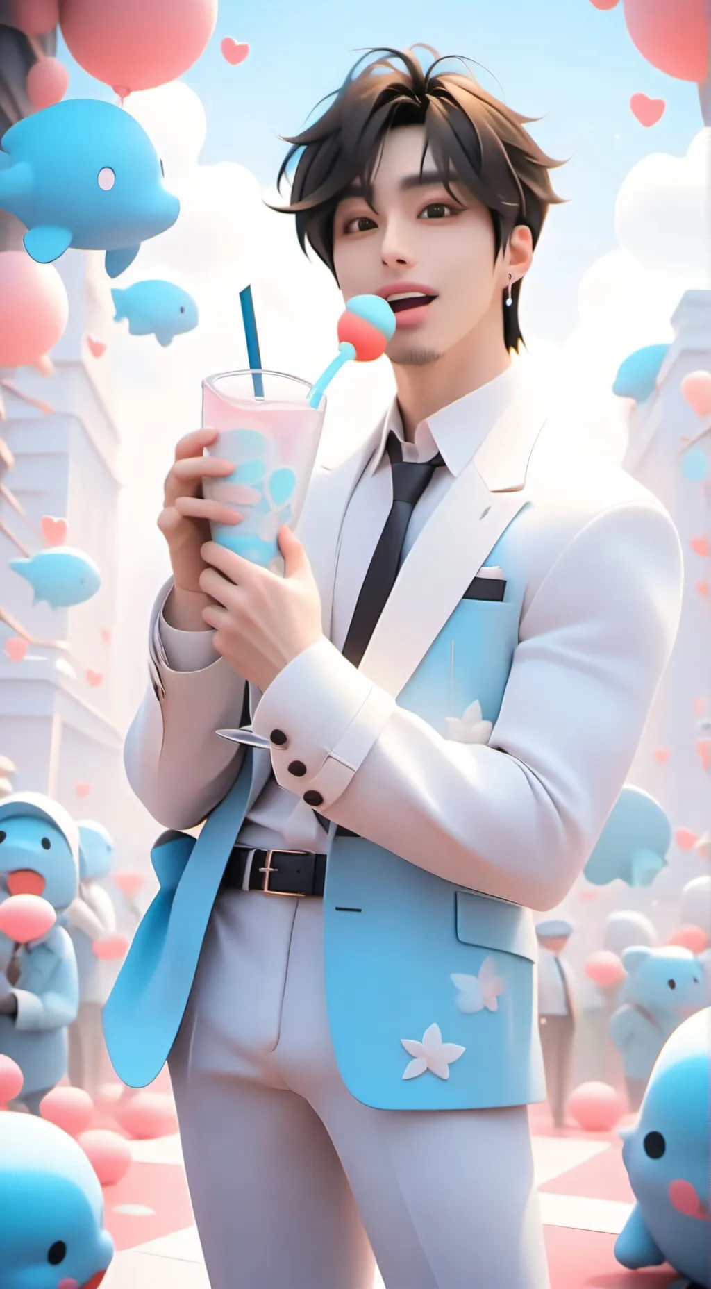 ai character: SKZ background