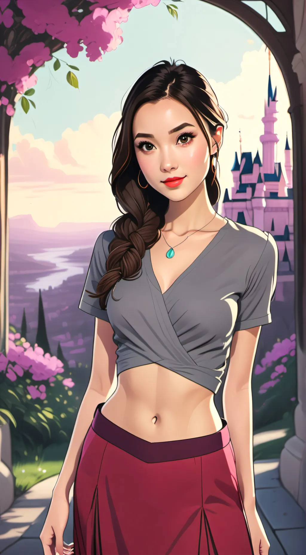 ai character: Stella background