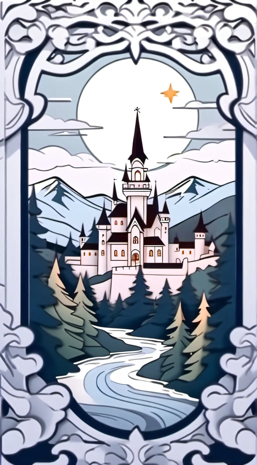 ai character: Kny Christmas!! background