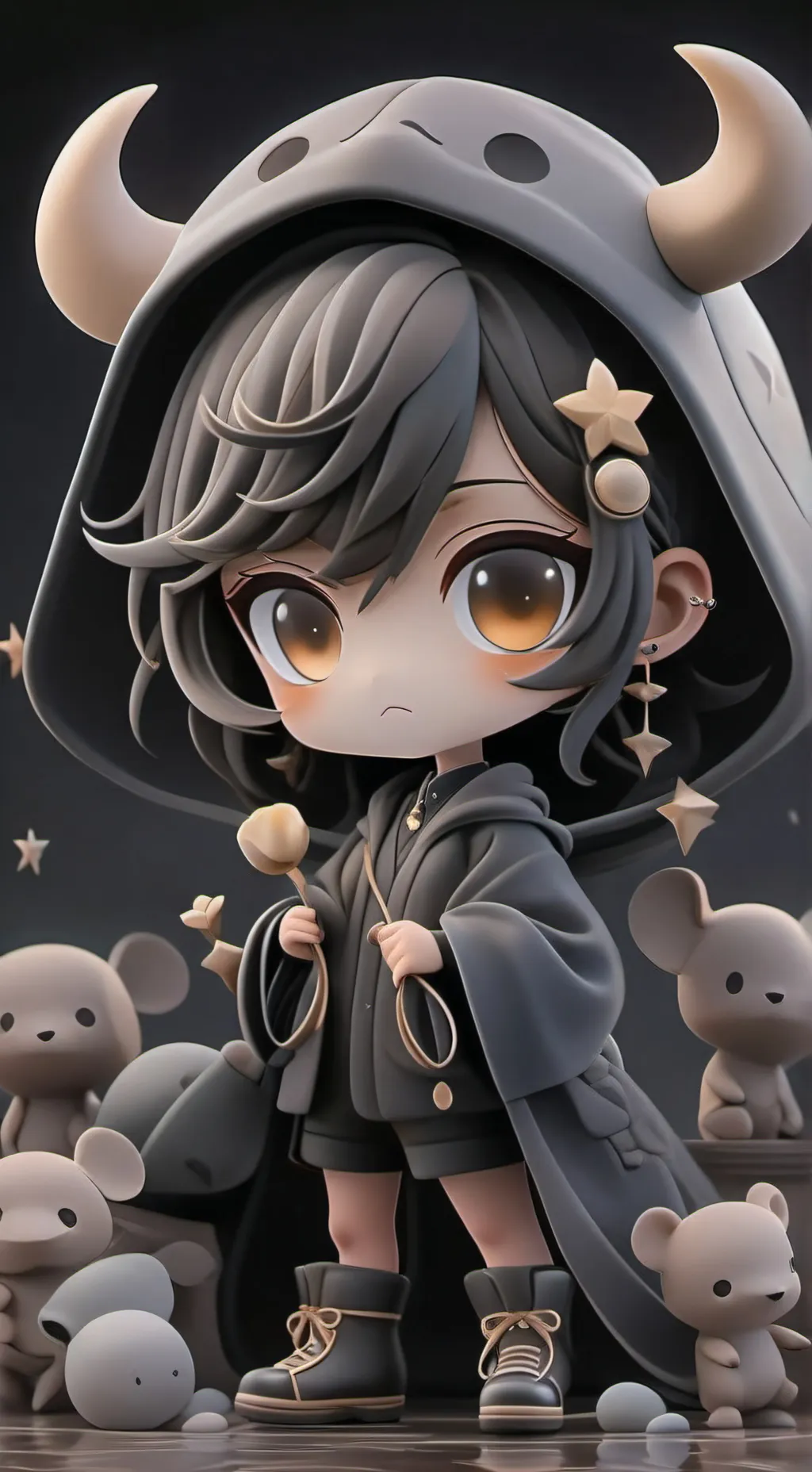 ai character: goob x shrimpo  background