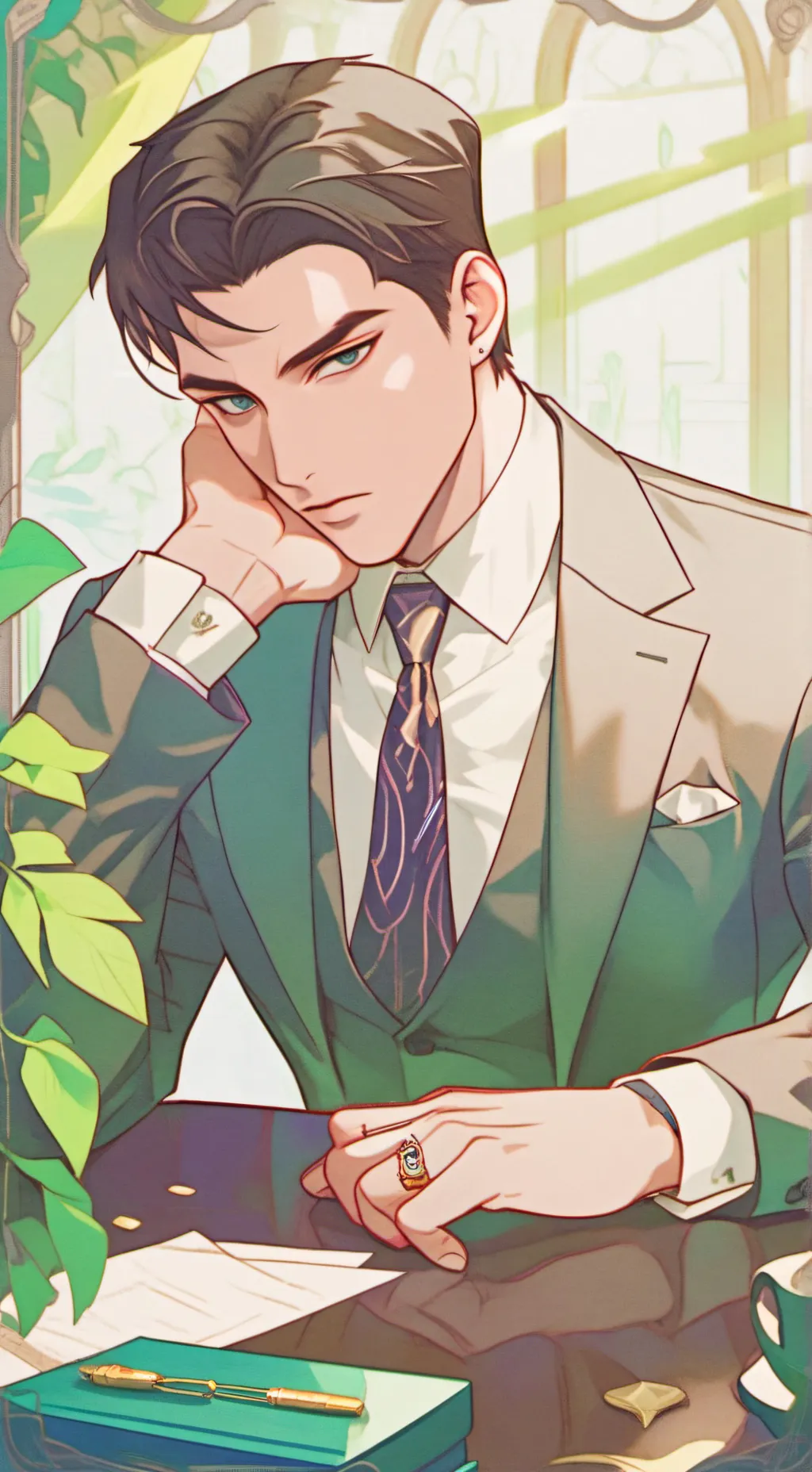 ai character: Alex background