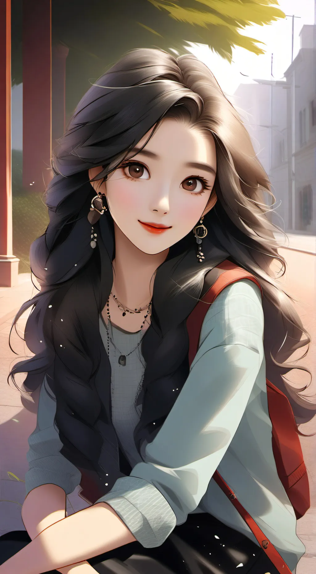ai character: Lila background