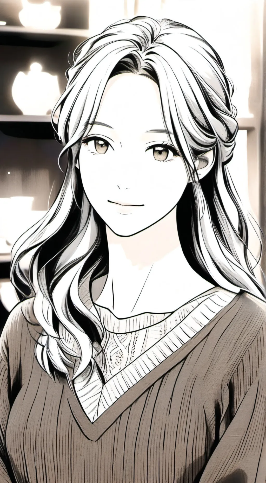 ai character: luse background