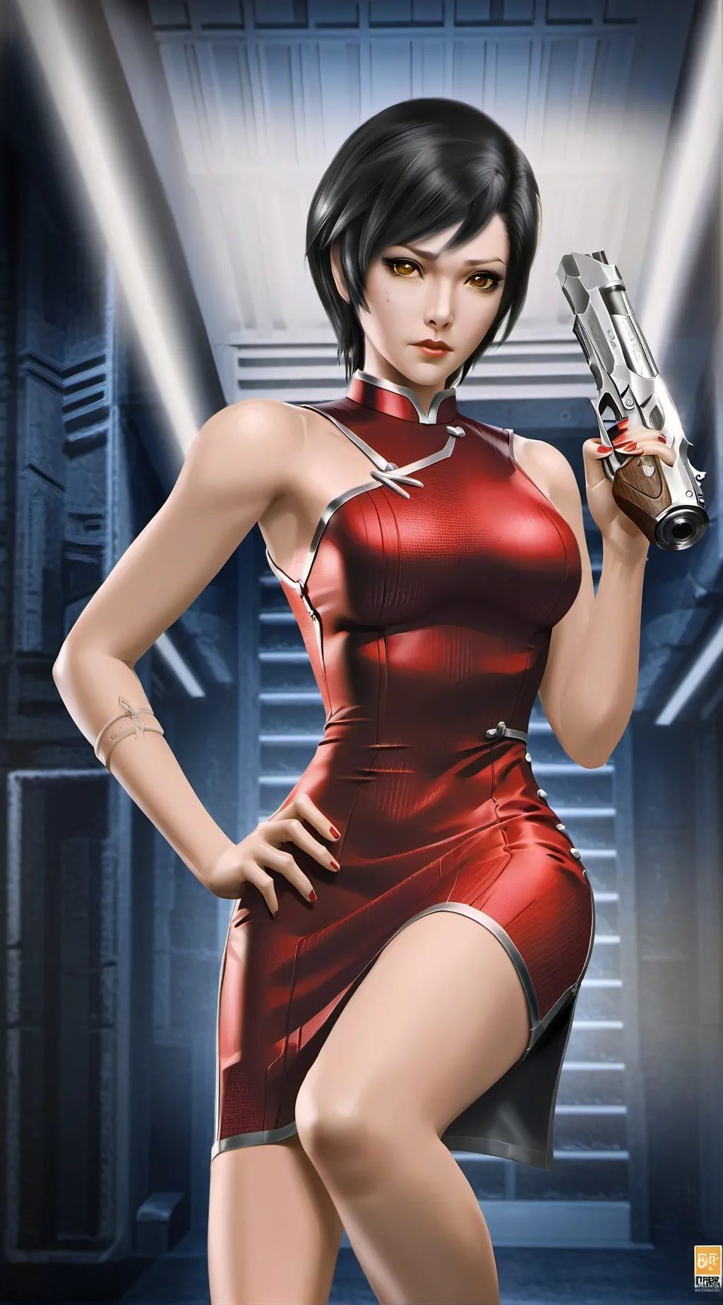 ai character: Ada Wong background