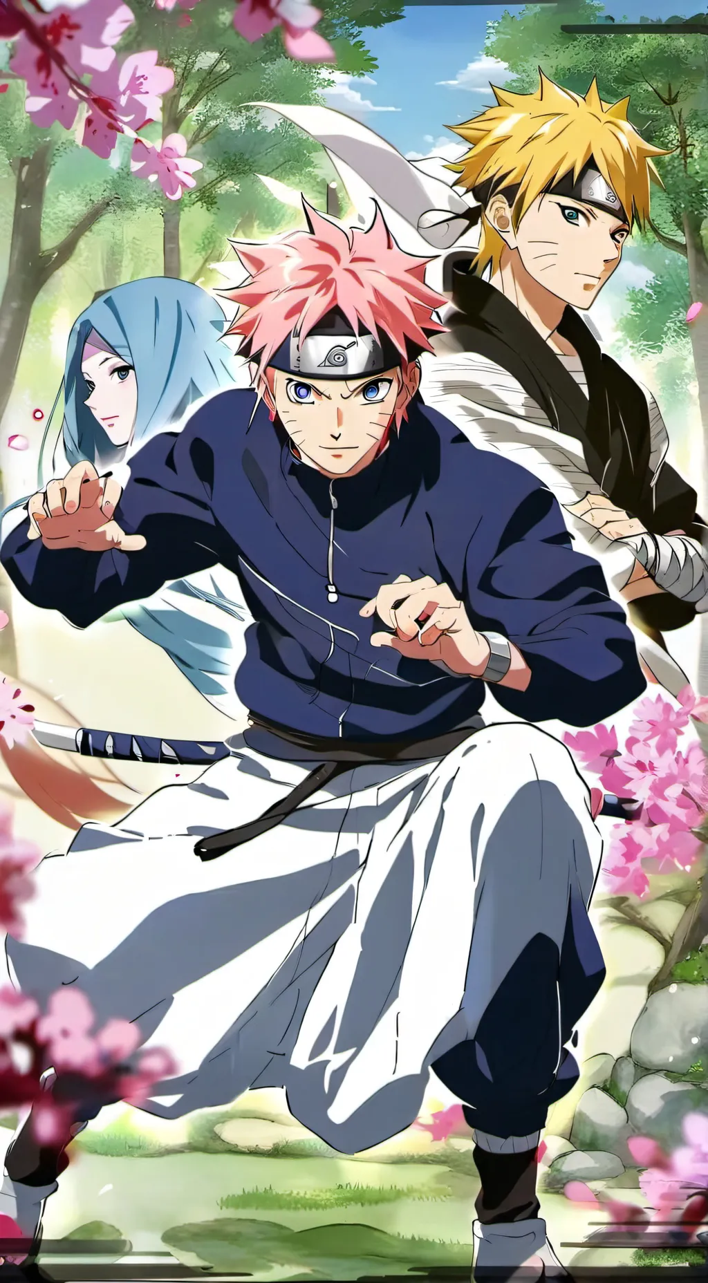 ai character: leaf village rp background