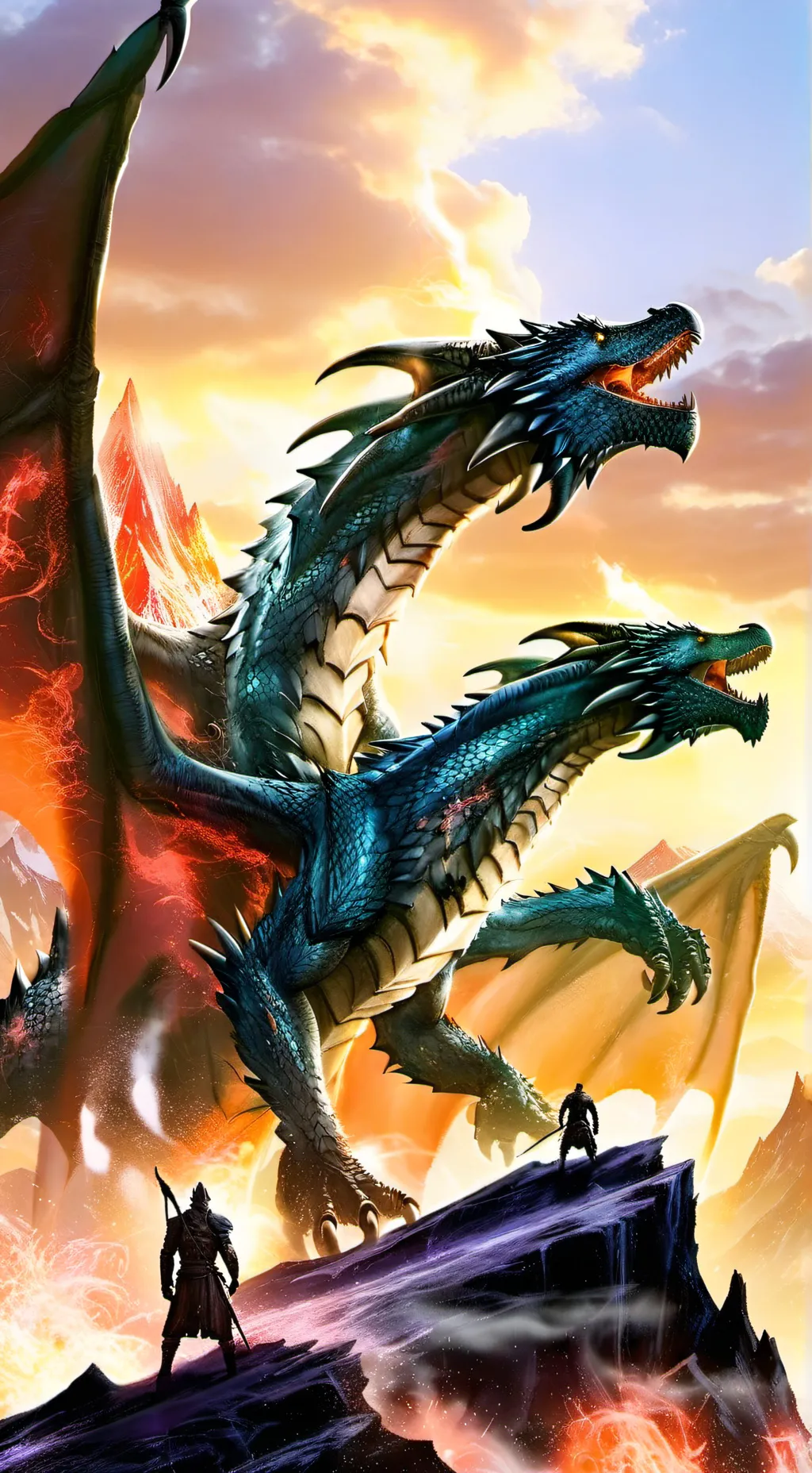 ai character: dragon city background