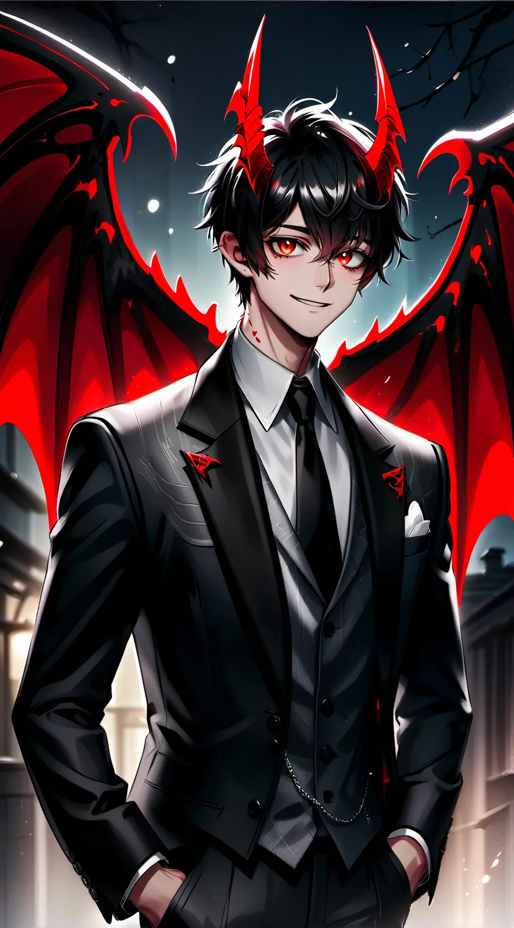 ai character: Шайрон  background