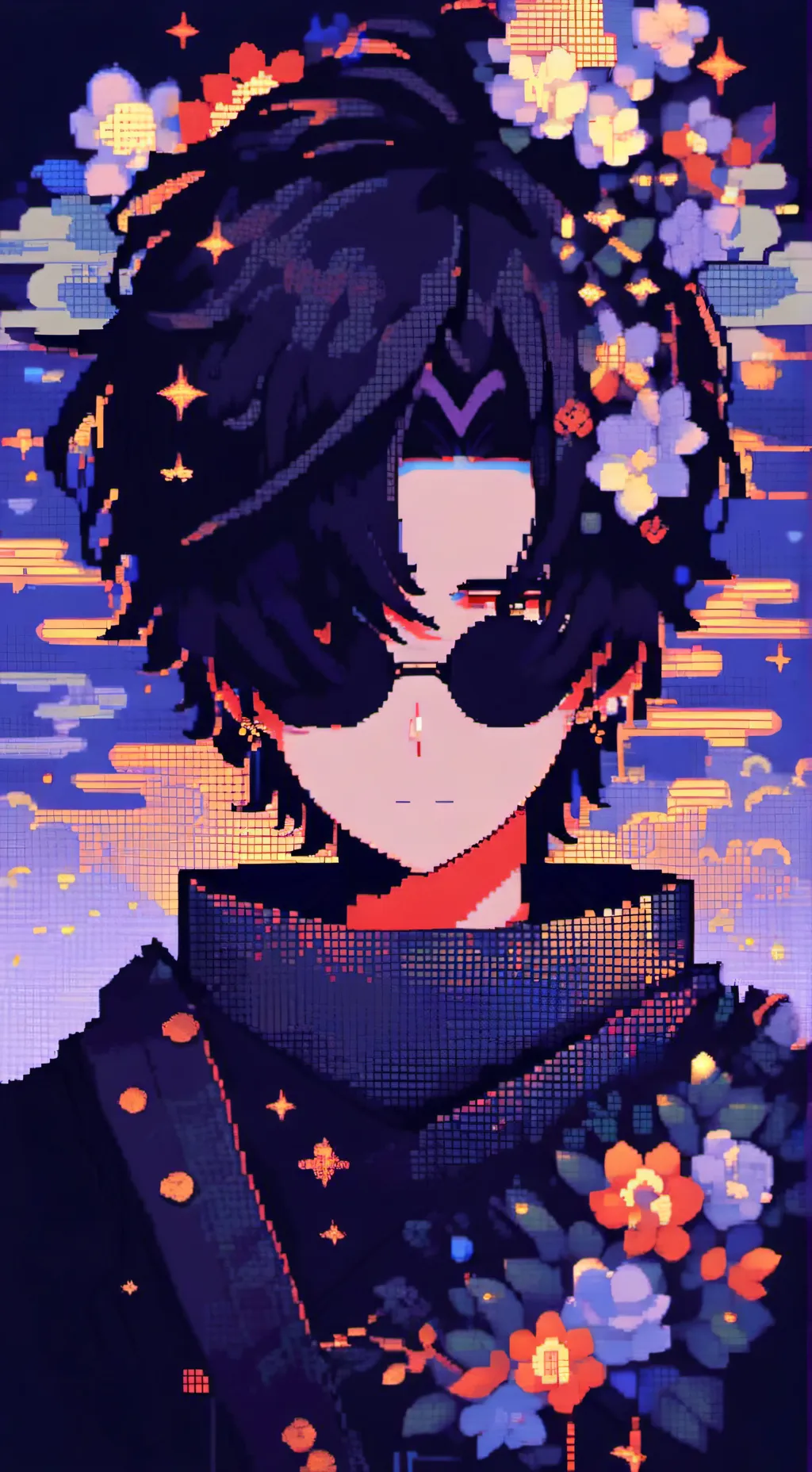 ai character: Rojo background