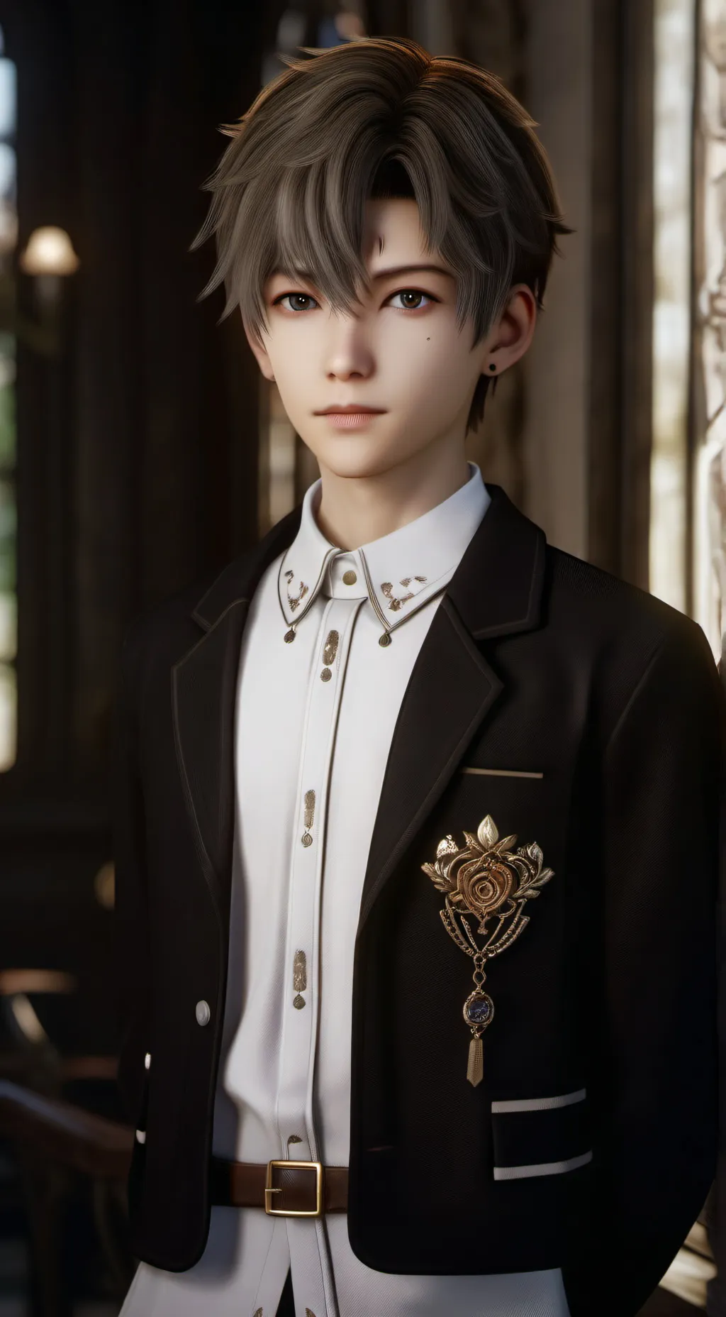 ai character: Leo background