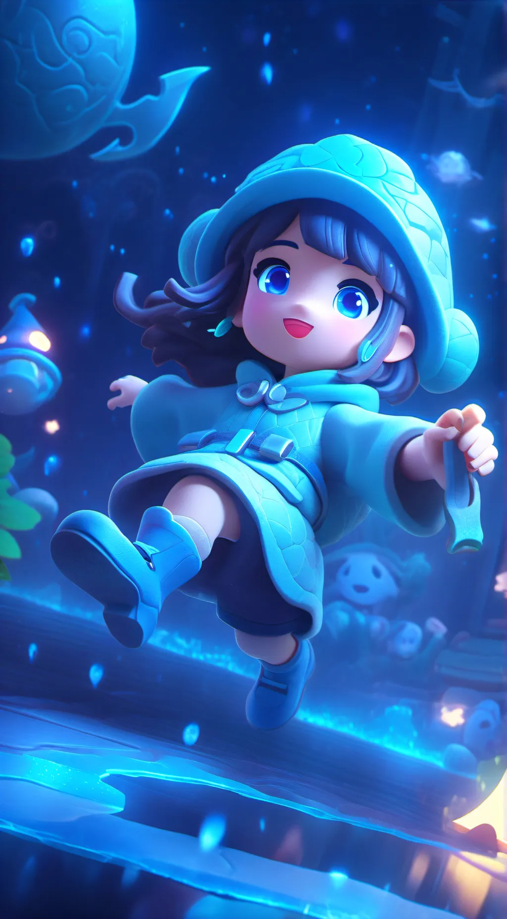 ai character: Hh background