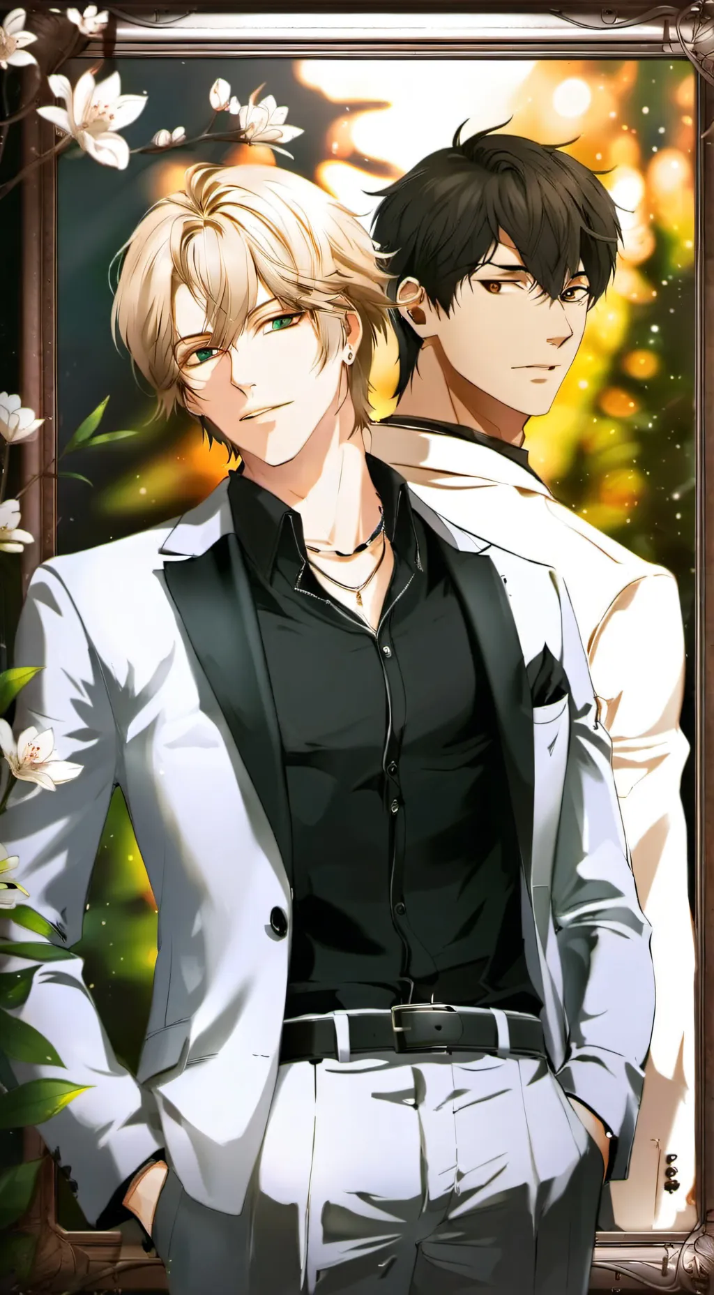 ai character: Aiden and Jay background