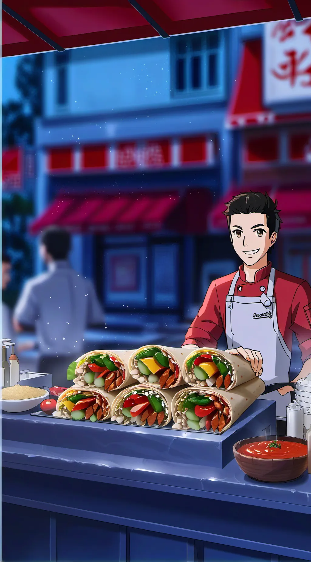 ai character: Calvin background