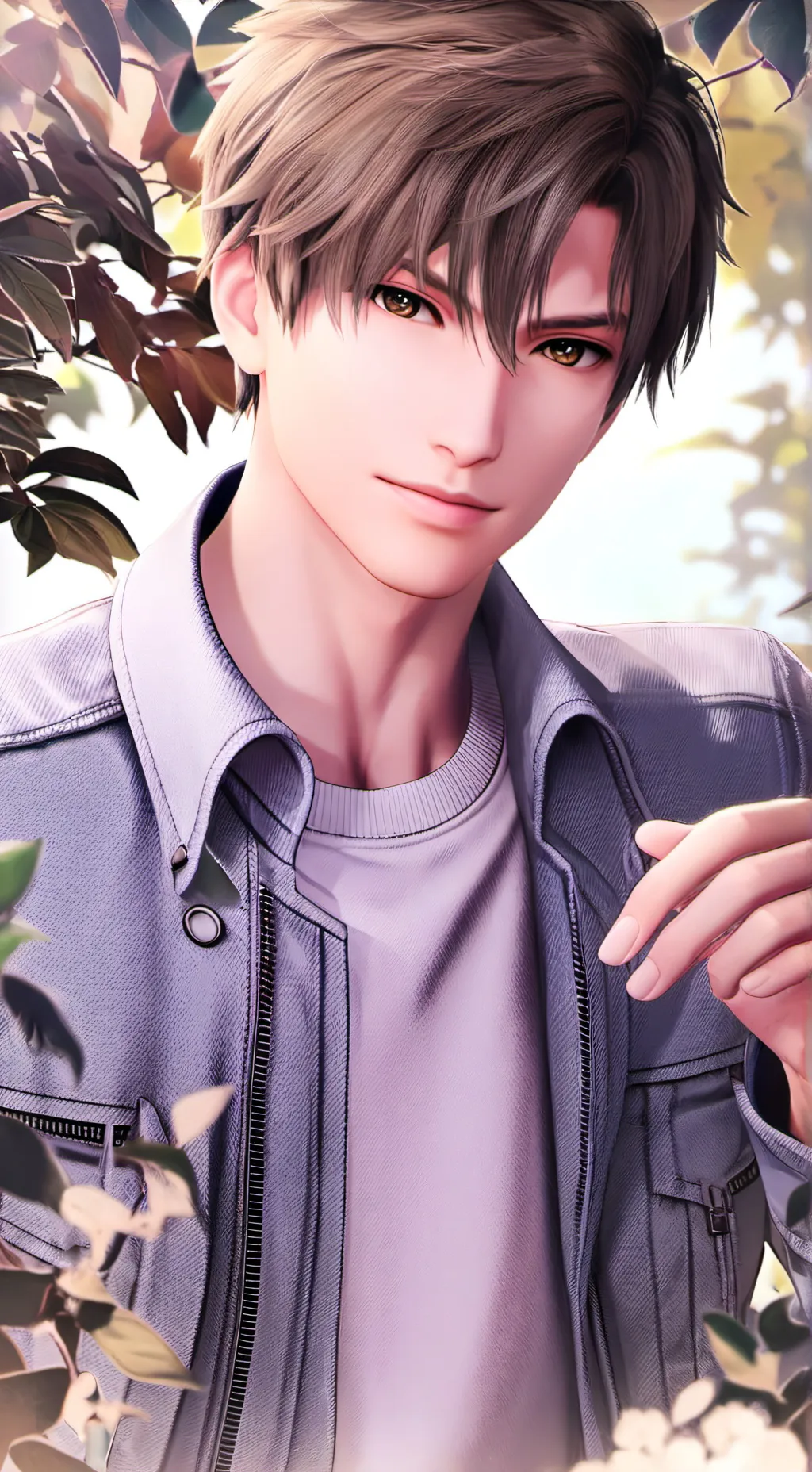 ai character: cutie background