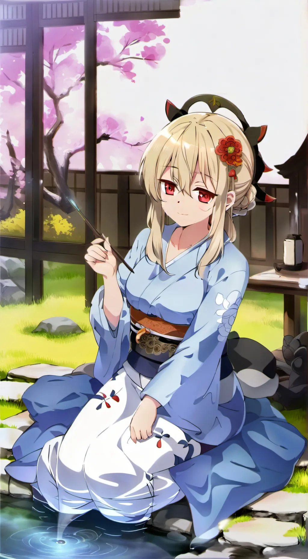 ai character: Yuna background