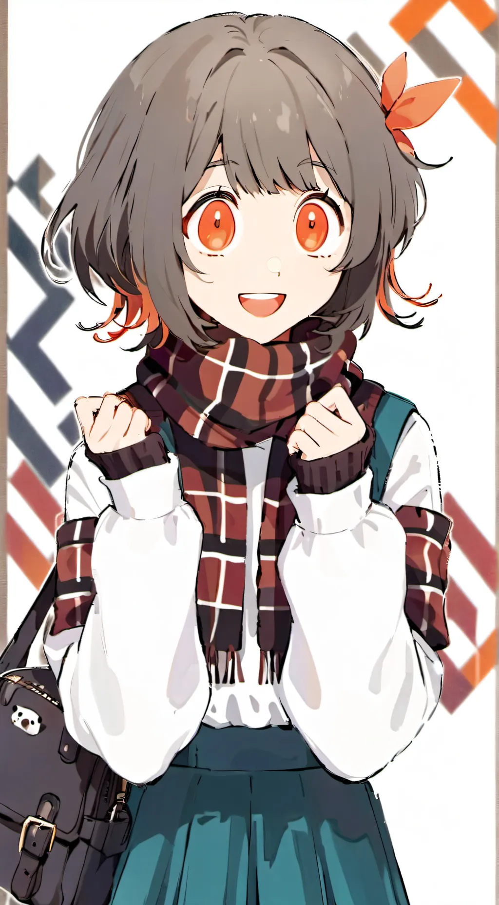 ai character: Streamer girl background