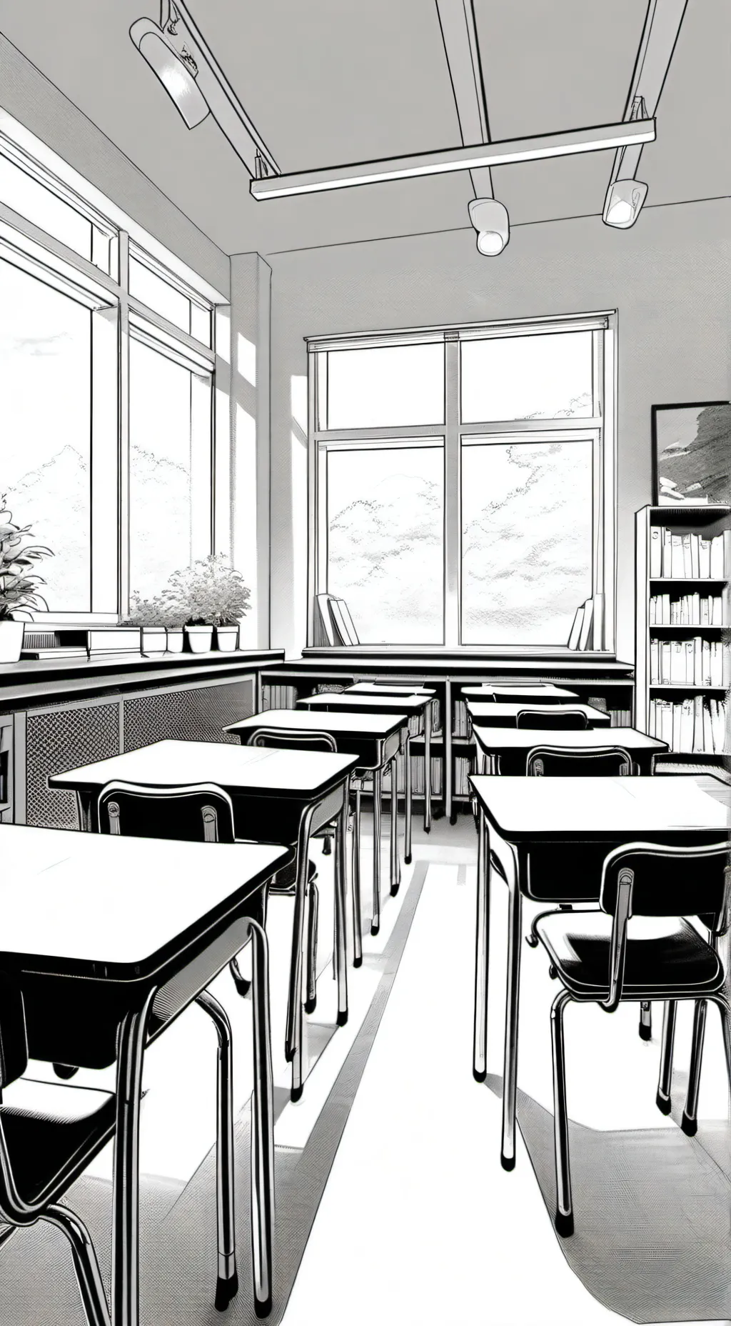 ai character: school (u drunk) background