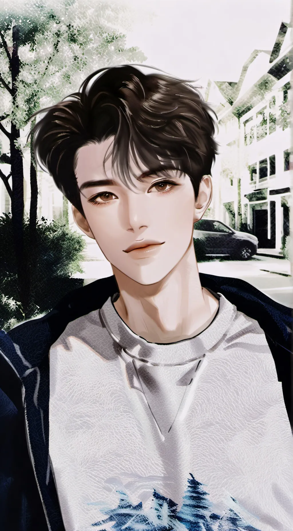 ai character: Toxic BF  background