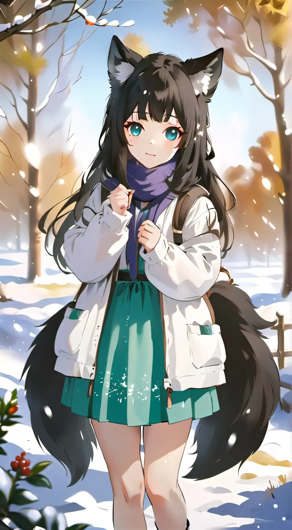 ai character: luna background