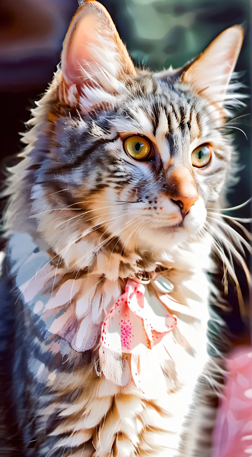 ai character: my cat  background