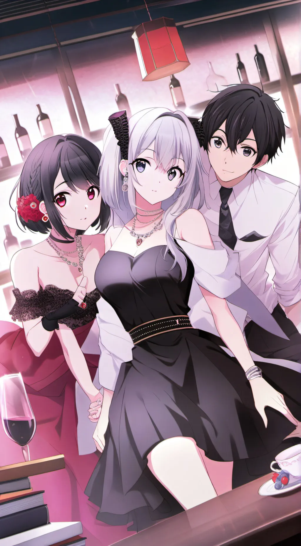 ai character: girls background