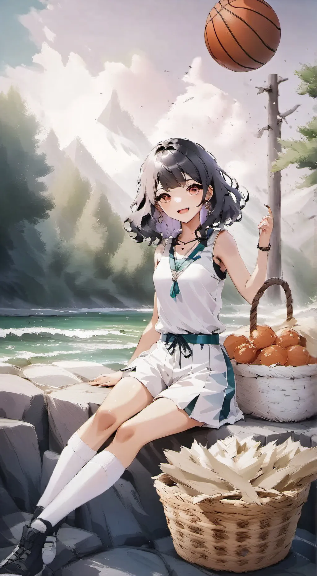 ai character: Alexandra background