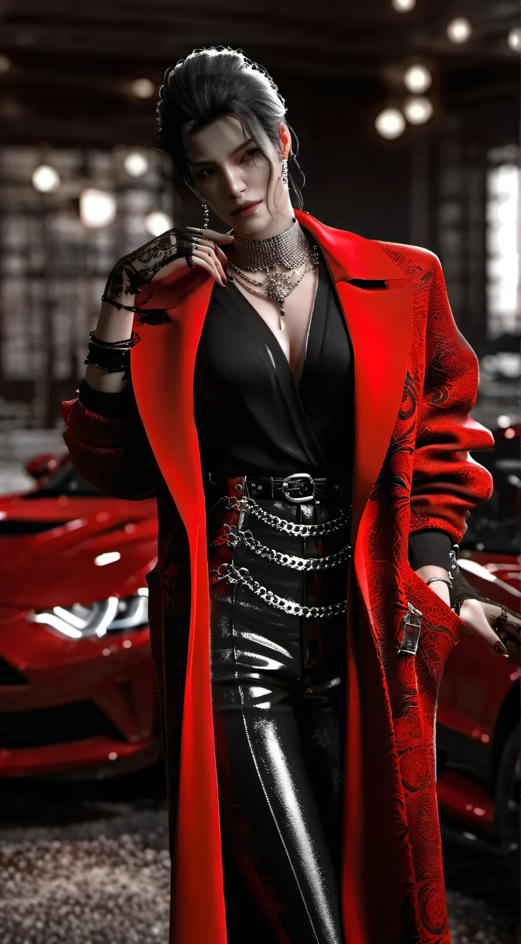 ai character: Luyin kim background