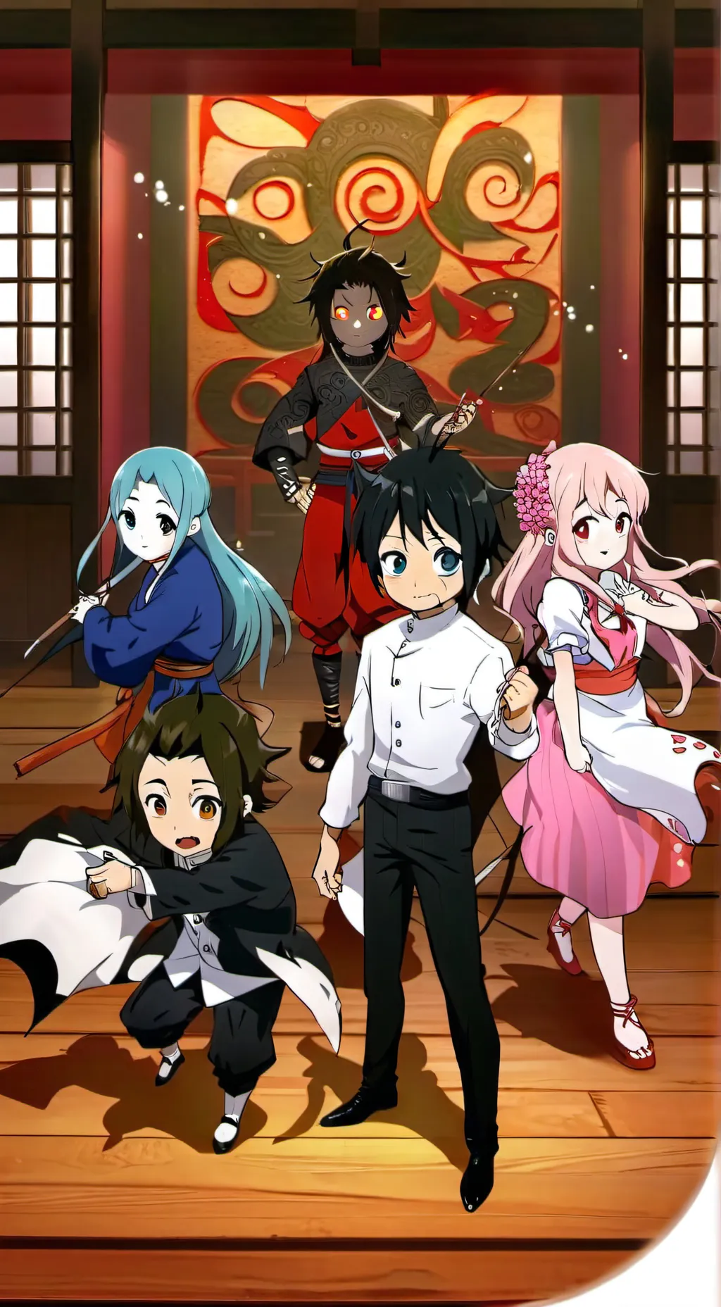 ai character: Muzan Kibutsuji  background