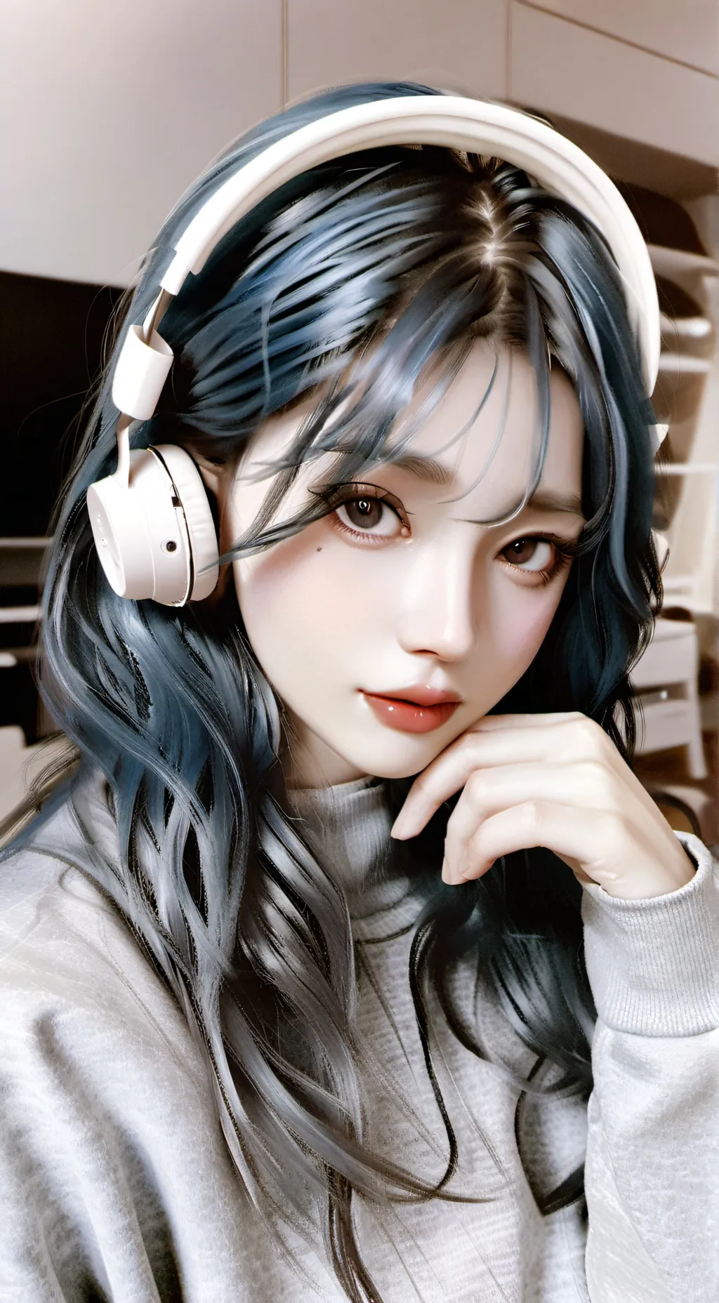 ai character: The grich  background