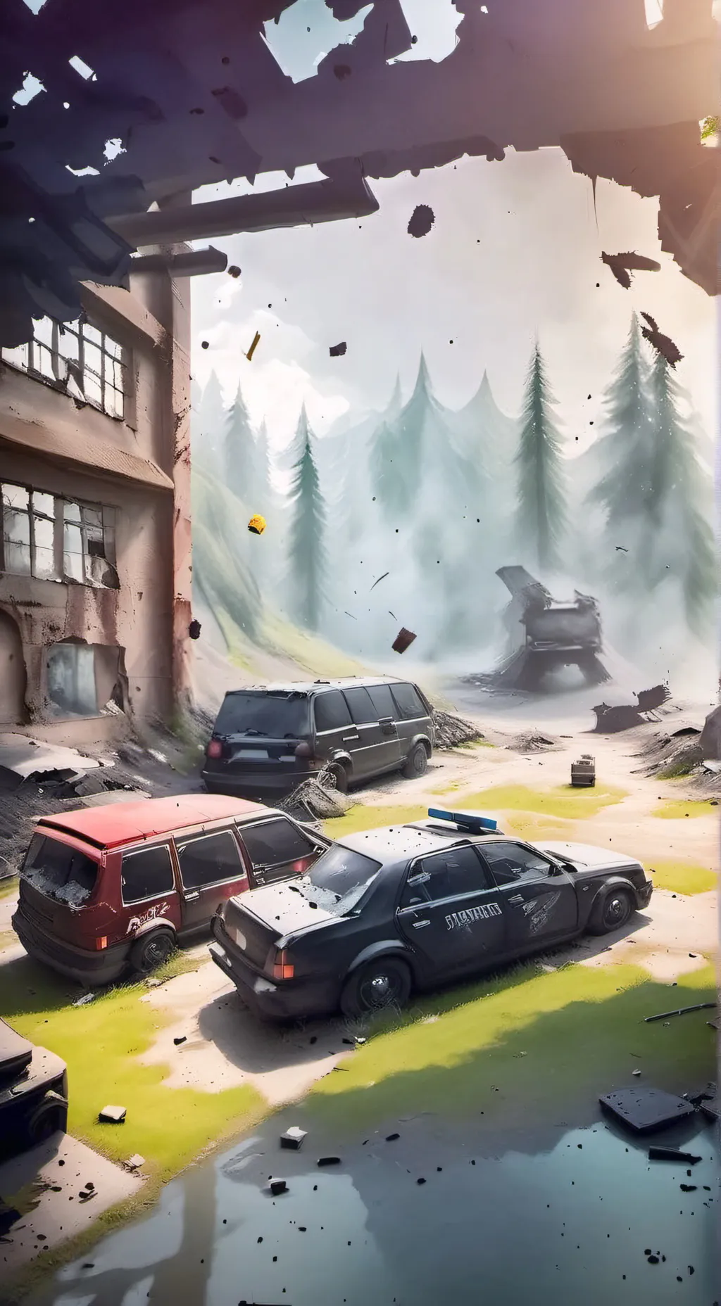 ai character: <Poppy Playtime> background