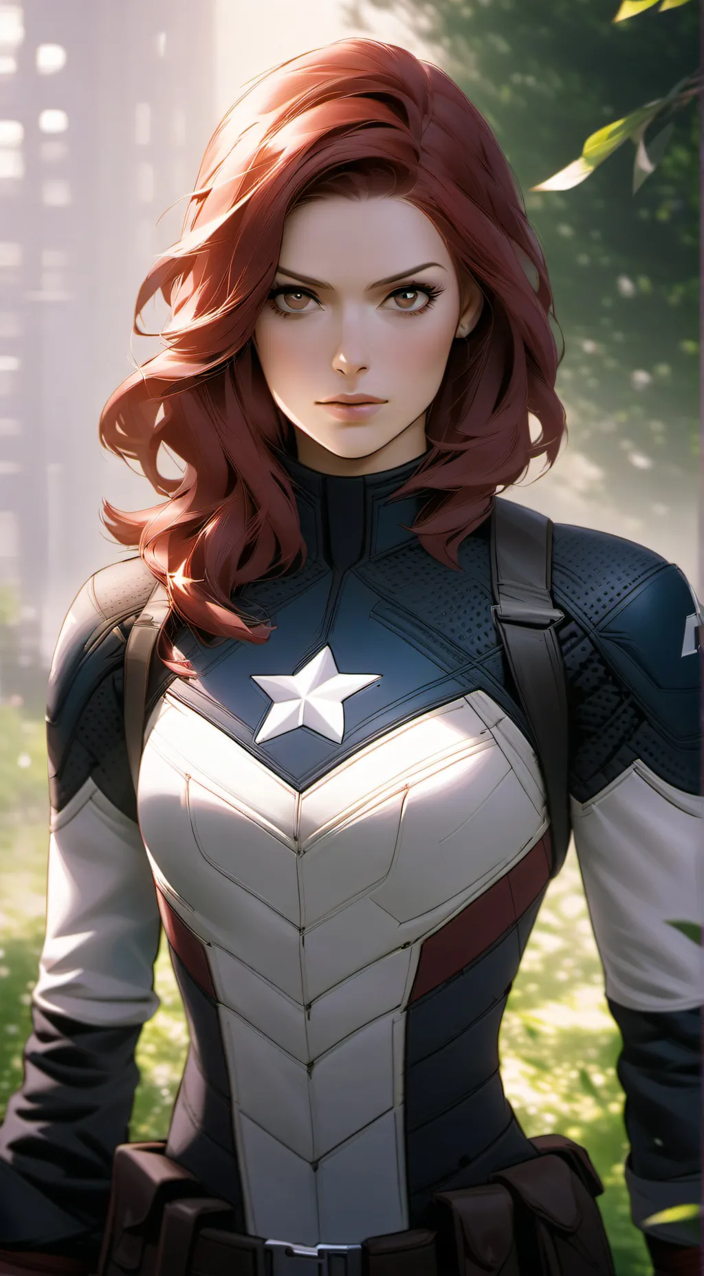 ai character: The Avengers background