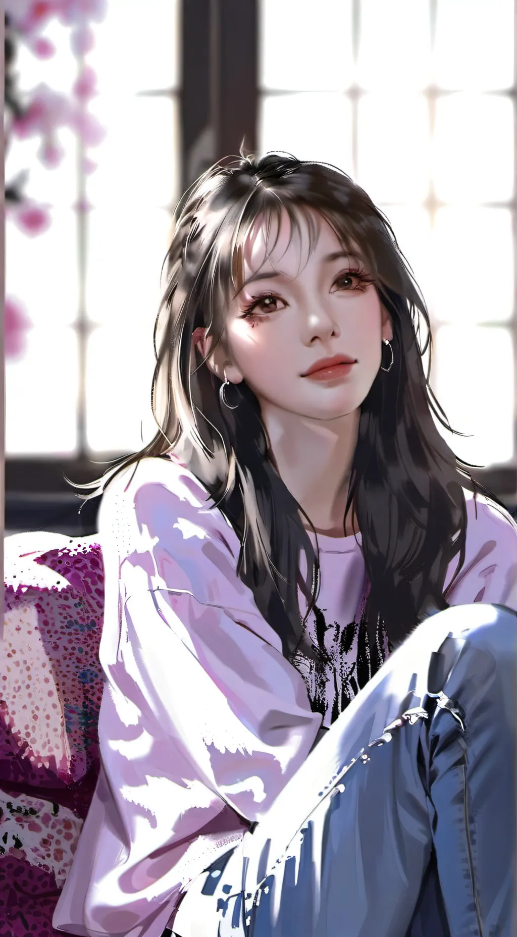 ai character: Alexandra (Gf)  background