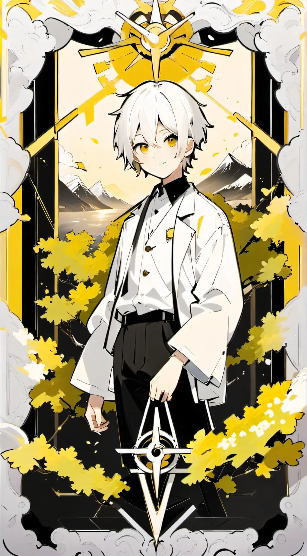 ai character: Mha vs tu background