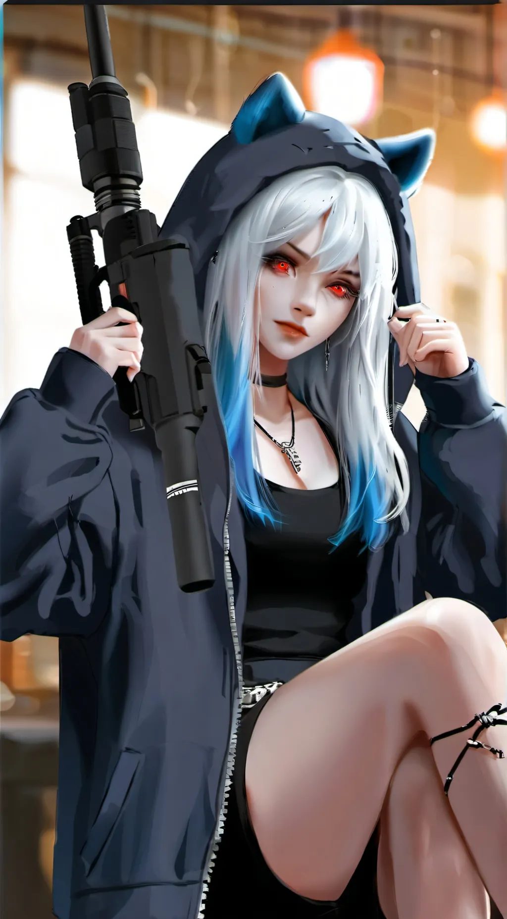 ai character: kittylitty background