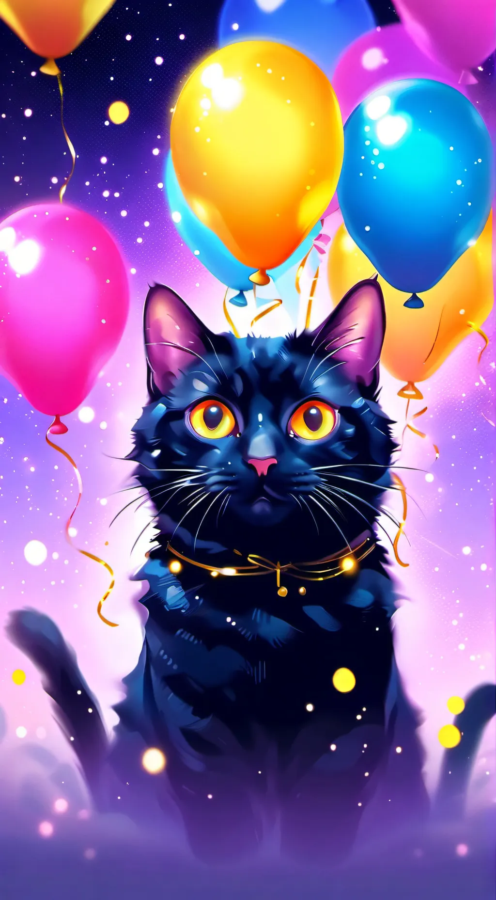 ai character: Luna background