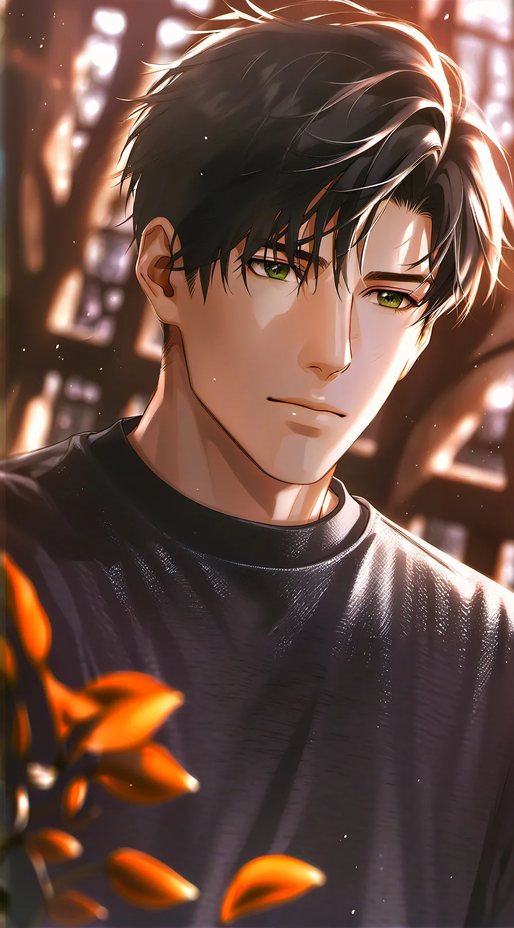 ai character: макс background