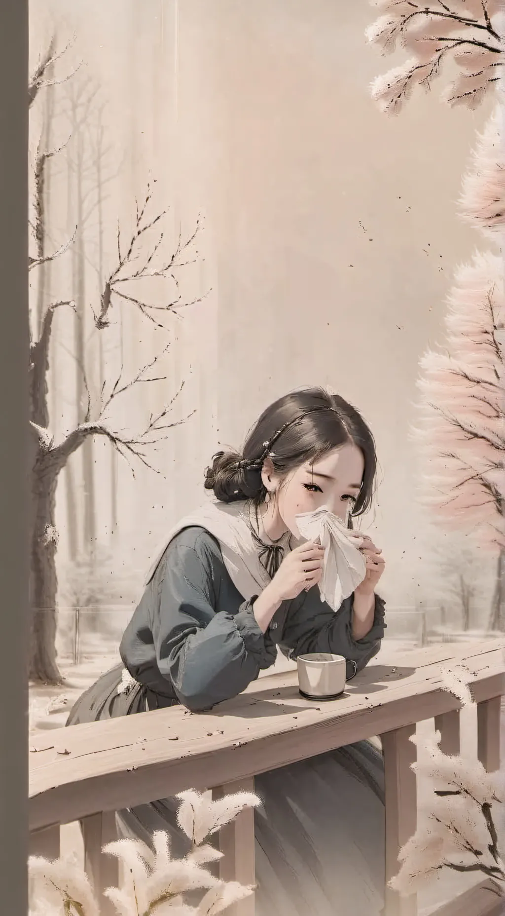 ai character: Dusty Closet background