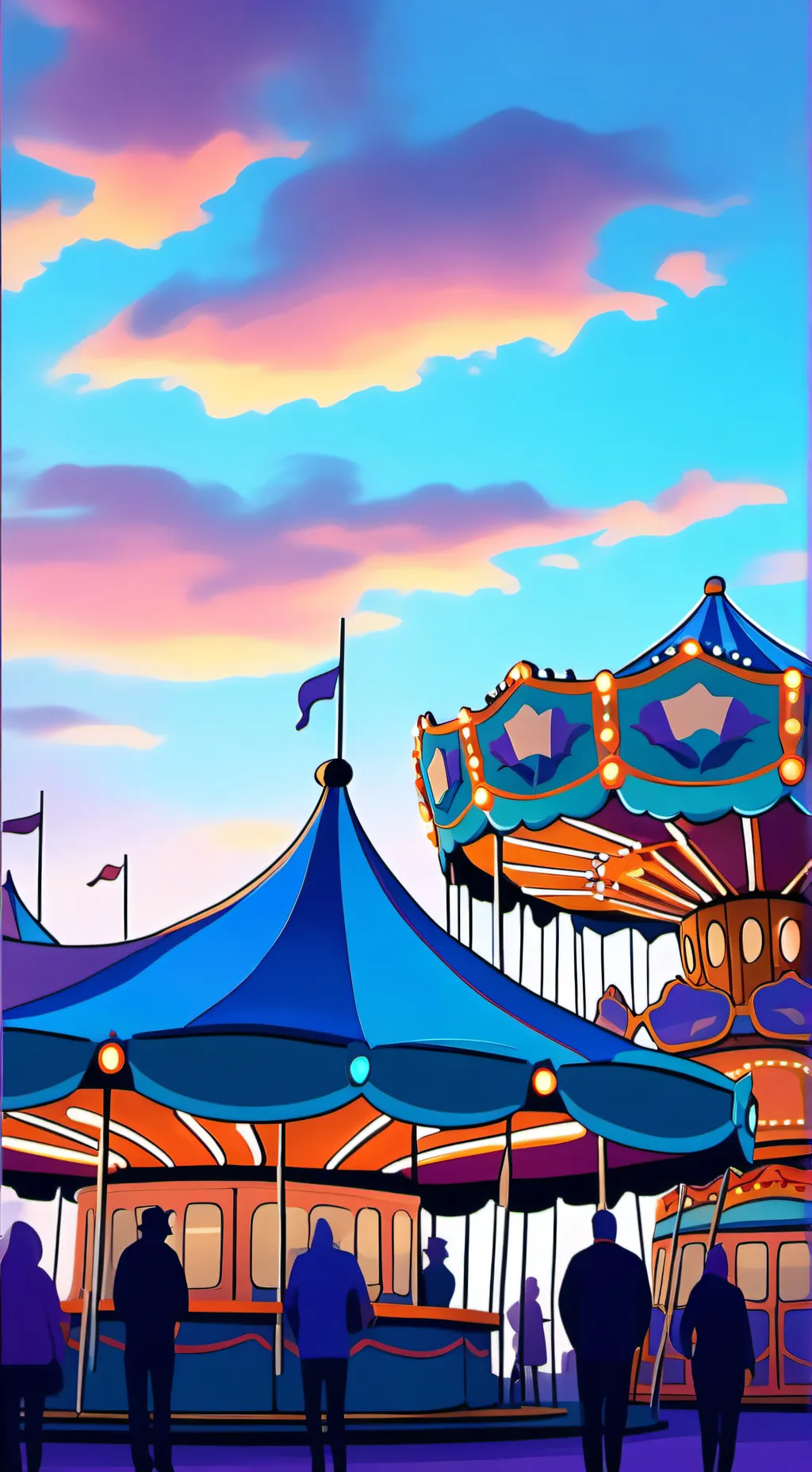 ai character: CH x Efteling background