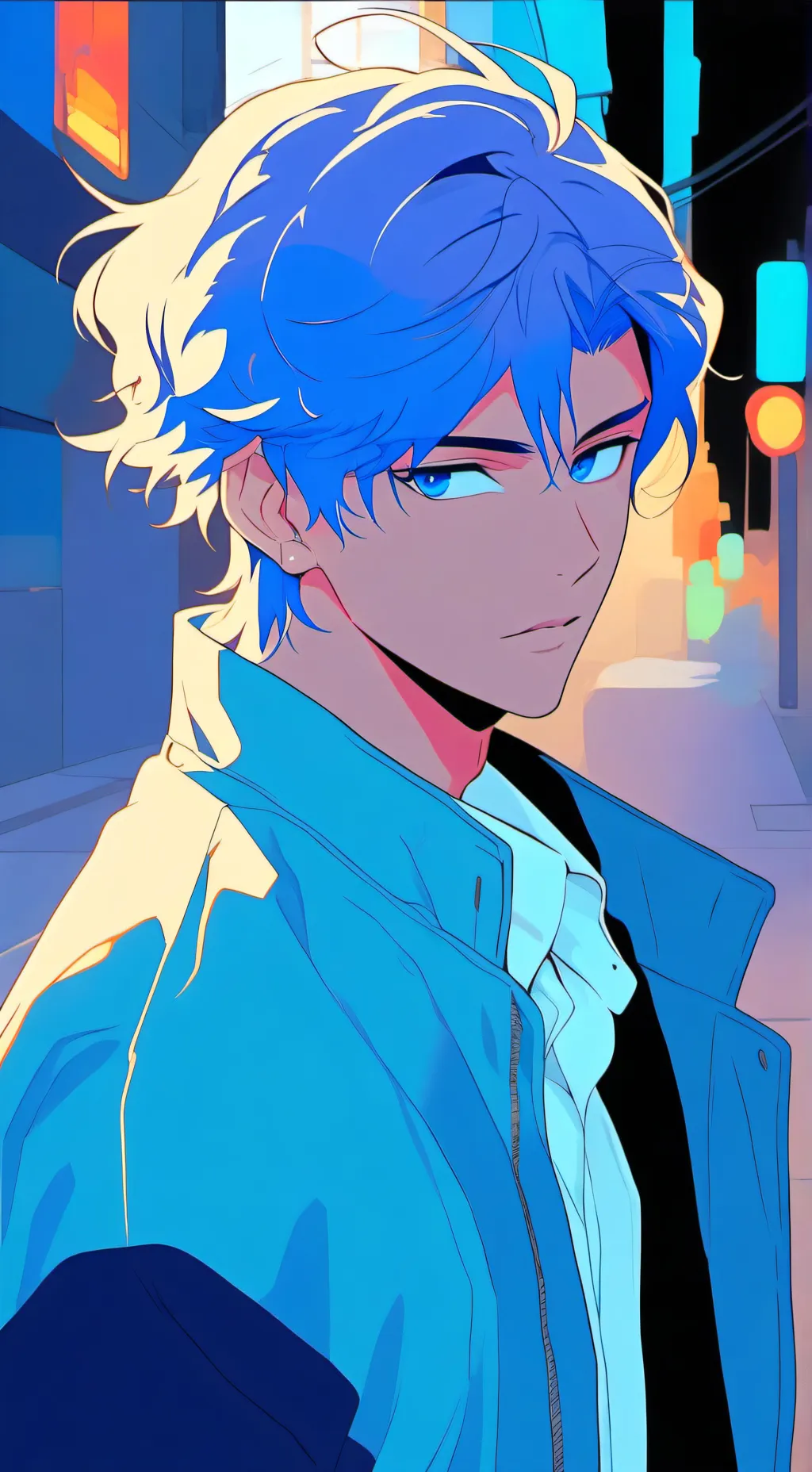 ai character: Xavier  background