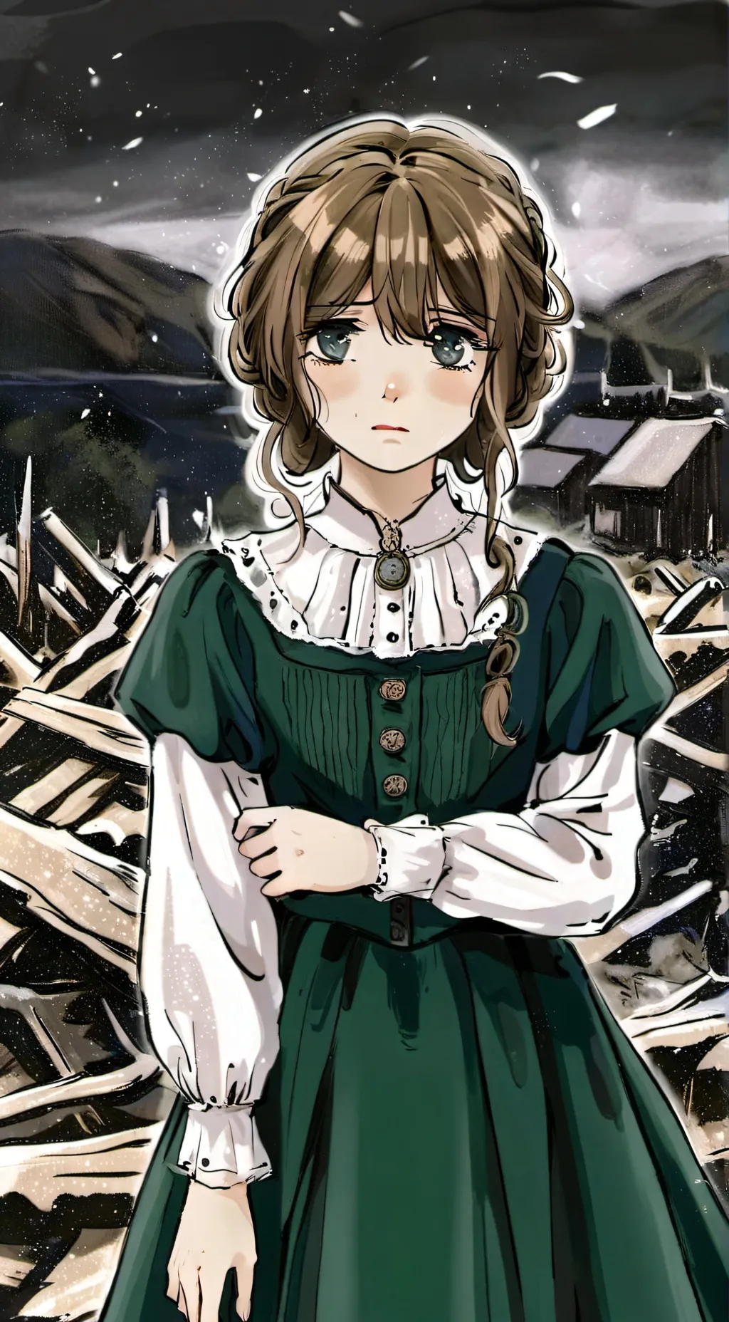 ai character: Sandra Español background