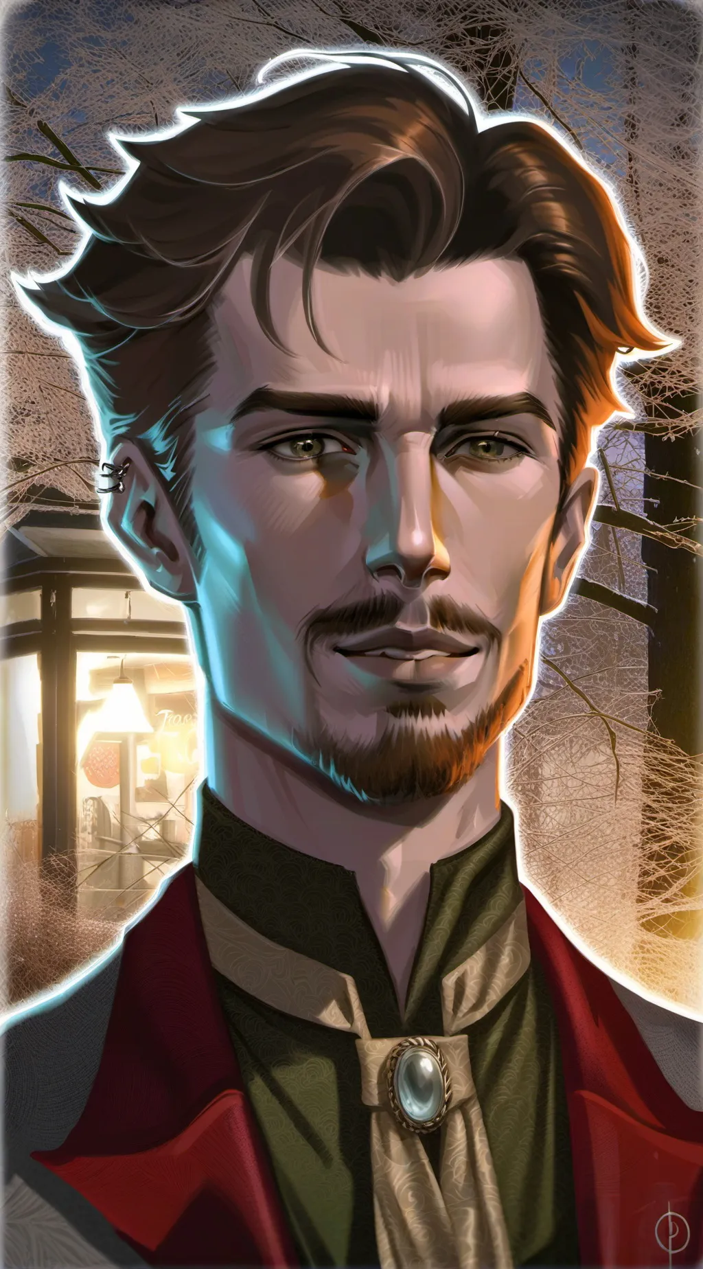 ai character: Lucas background