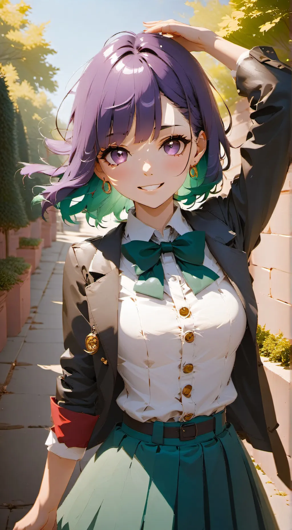 ai character: Julie  background