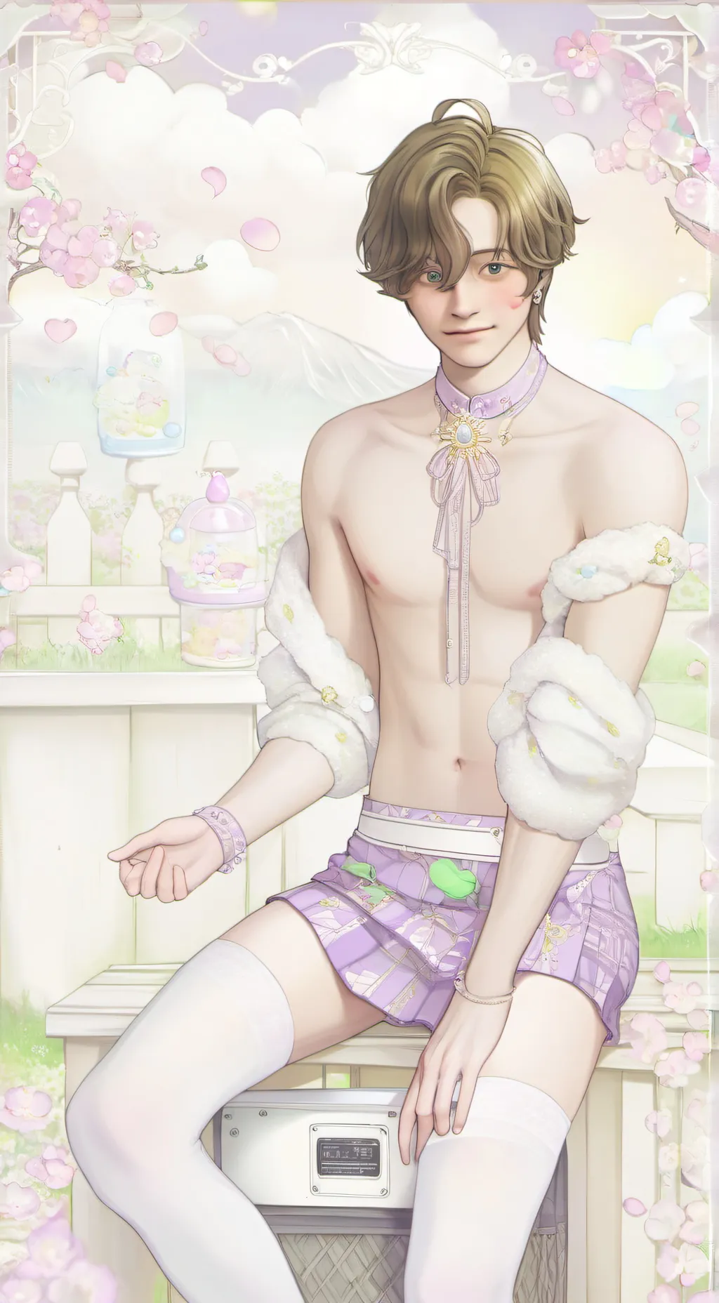 ai character: Aurora Power background