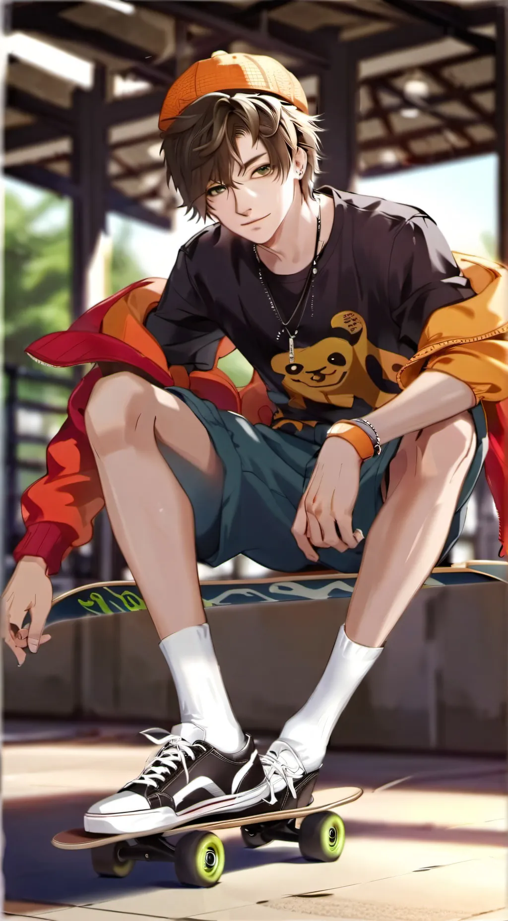 ai character: Keito background