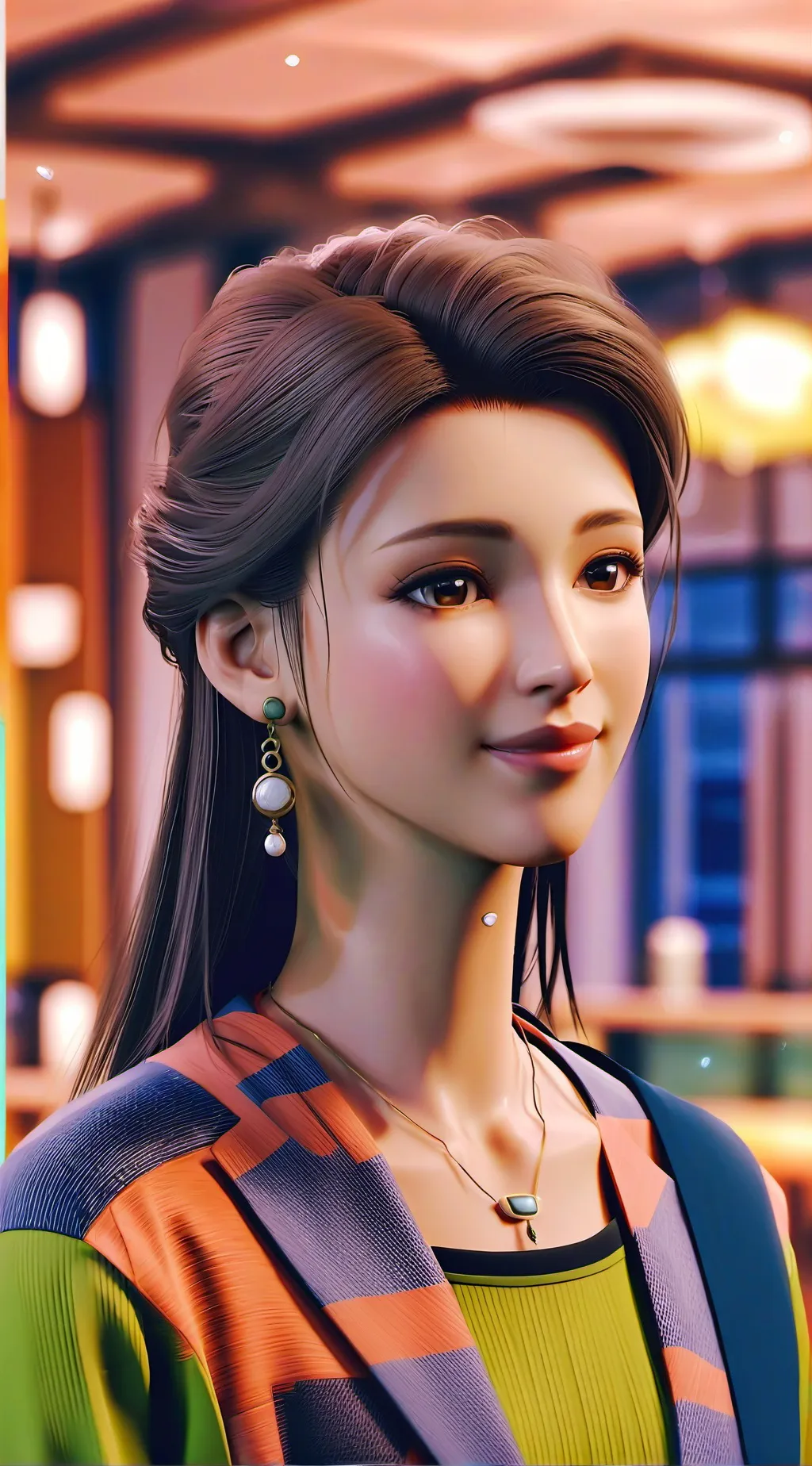 ai character: Daisy  background