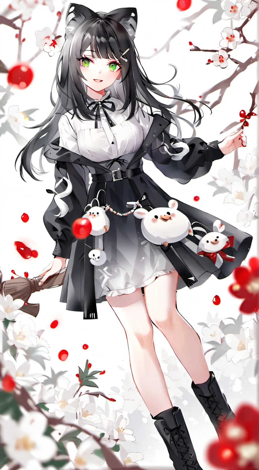 ai character: Kiya - Drunk background