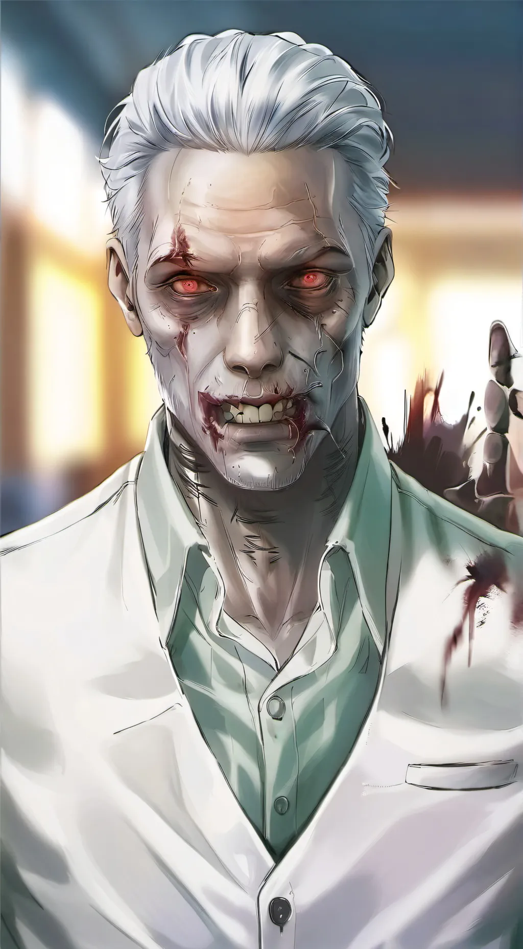 ai character: trolls infection  background