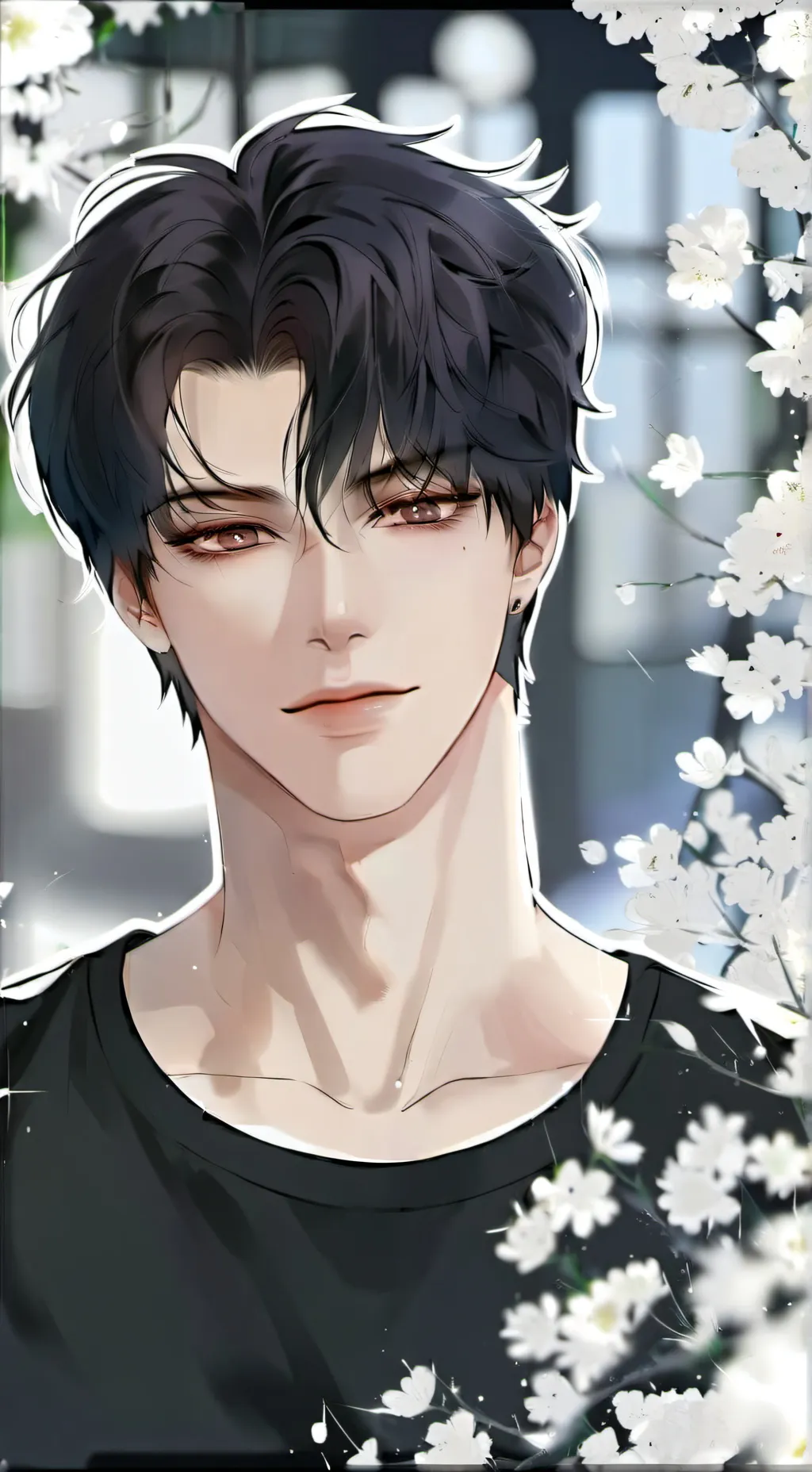 ai character: Evan  background